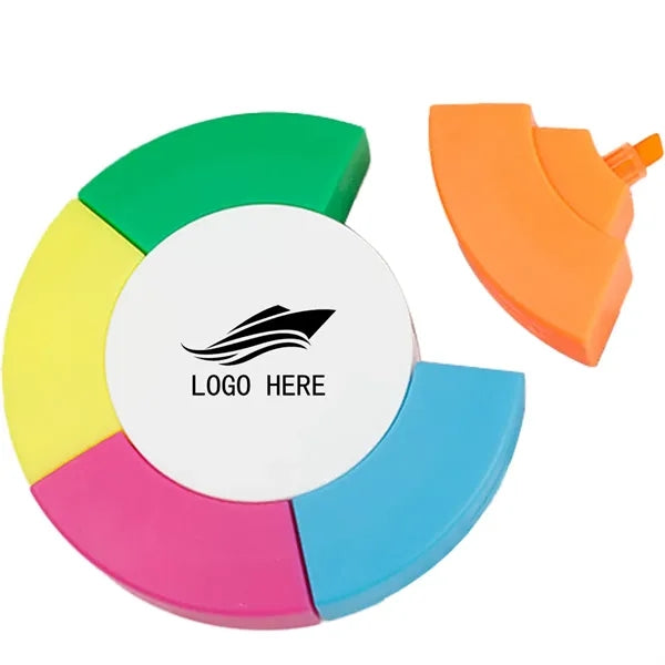 Round Multicolor Highlighter