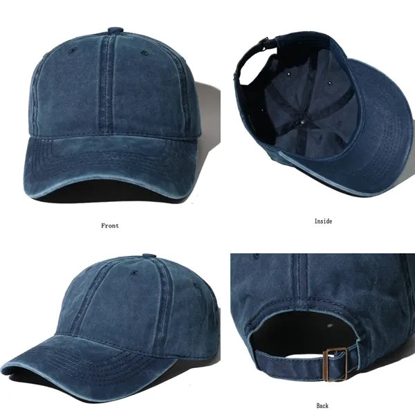 Unisex Vintage Cotton Baseball Hat