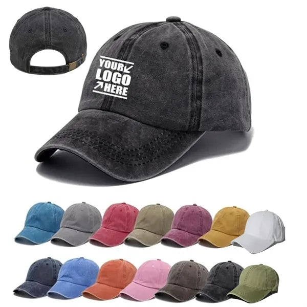 Unisex Vintage Cotton Baseball Hat