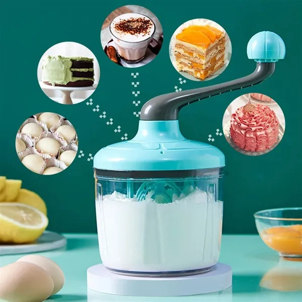 Manual Egg Cream Whisk