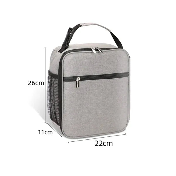 Top Buckle Thermal Lunch Cooler Tote Bag