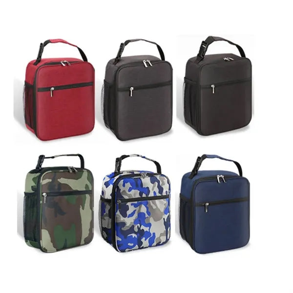 Top Buckle Thermal Lunch Cooler Tote Bag
