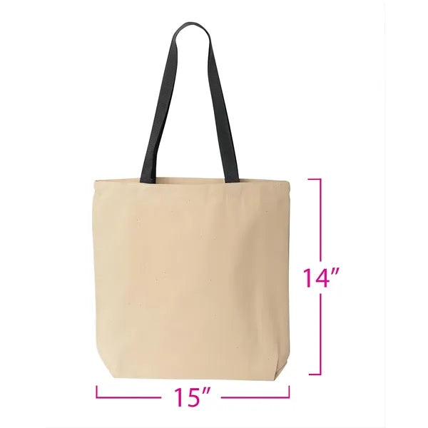 10 oz Natural Color Cotton Canvas Boat Tote Bags
