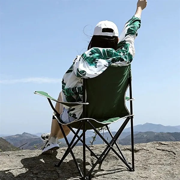 Folding Portable Lightweight Camping Chair with Cup Holder