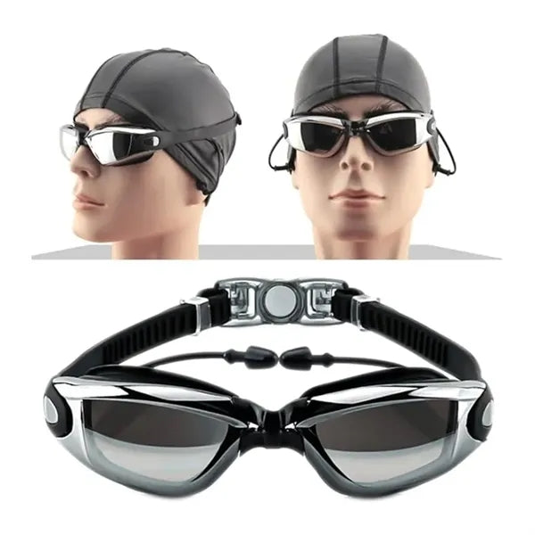 Summer Adult Swimming Goggles With Anti-Fog