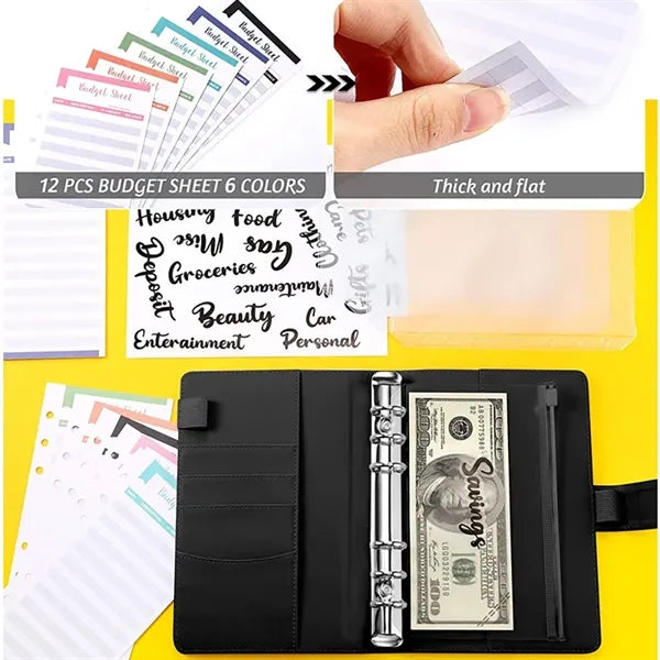 A6 PU Leather Binder