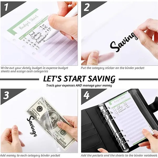 A6 PU Leather Binder