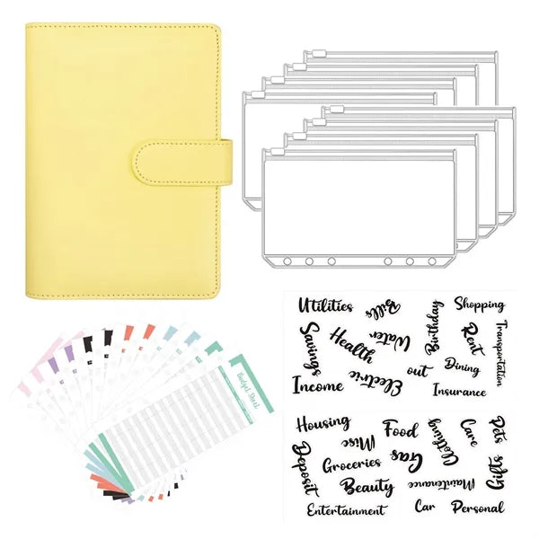 A6 PU Leather Binder