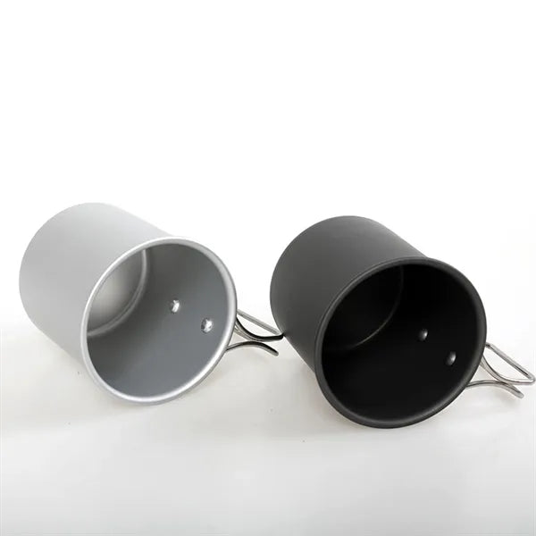 10 Oz Lightweight Cup & Food Canister With Foldable Handles