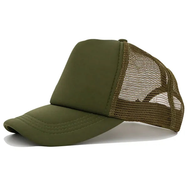 Canvas Mesh Back Hat
