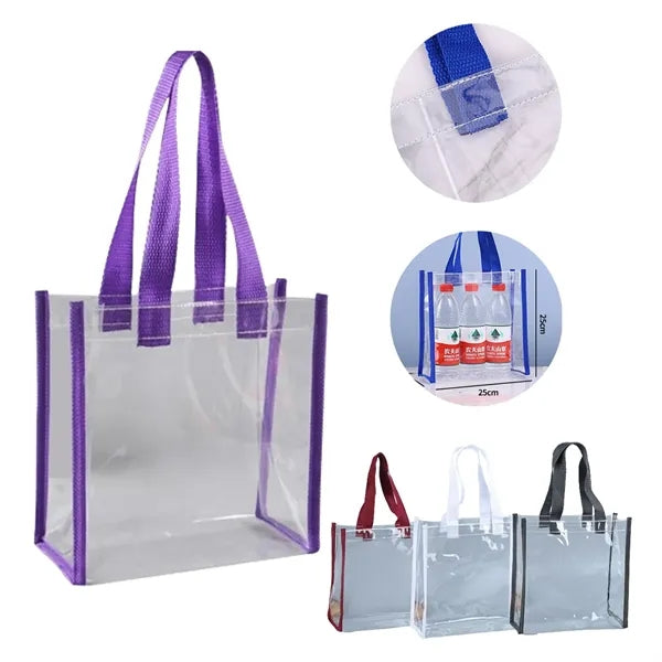 Clear Pvc Waterproof Tote Bag