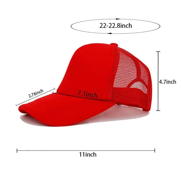 Canvas Mesh Back Hat
