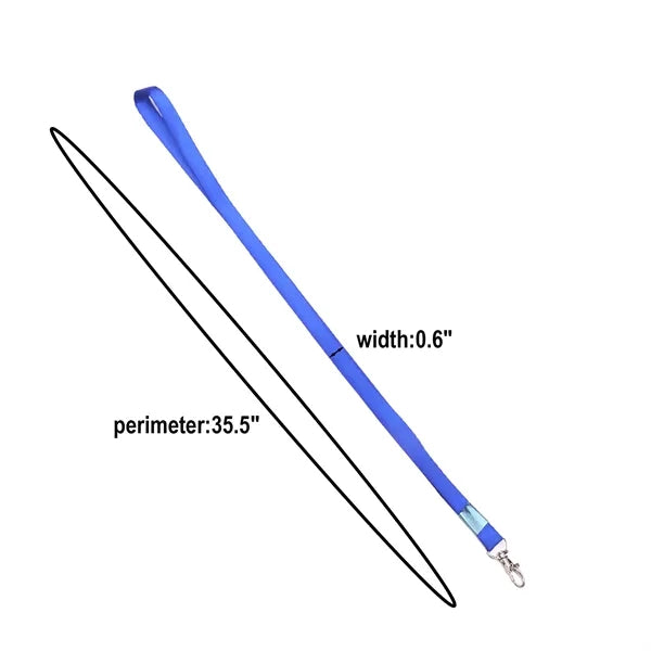 0.6"*35.4" Lanyard with Lobster Clip