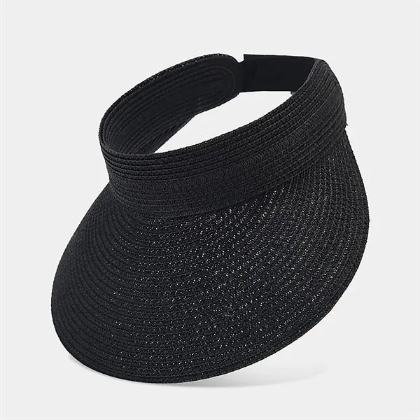 Sun Visor Straw Hat for Women
