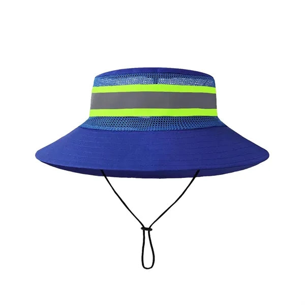 Bucket Hat with Reflective Strips