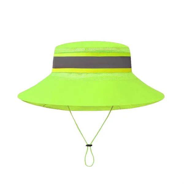 Bucket Hat with Reflective Strips