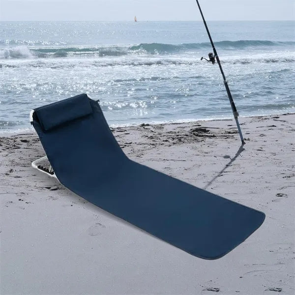 Foldable Camping Chair With Back Support And Comfortable Oxf