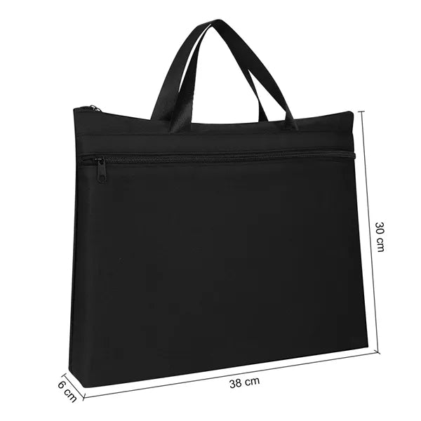 Portable Travel Compartments B4 Zipper File Bag Pouch For Of