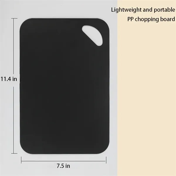 Outdoor Camping Portable Plastic Cutting Board