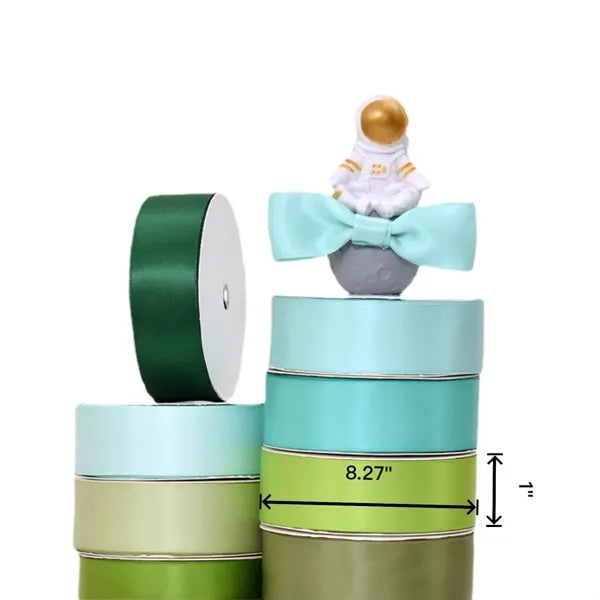 1" Custom Ribbon With Logo 100 yards per roll