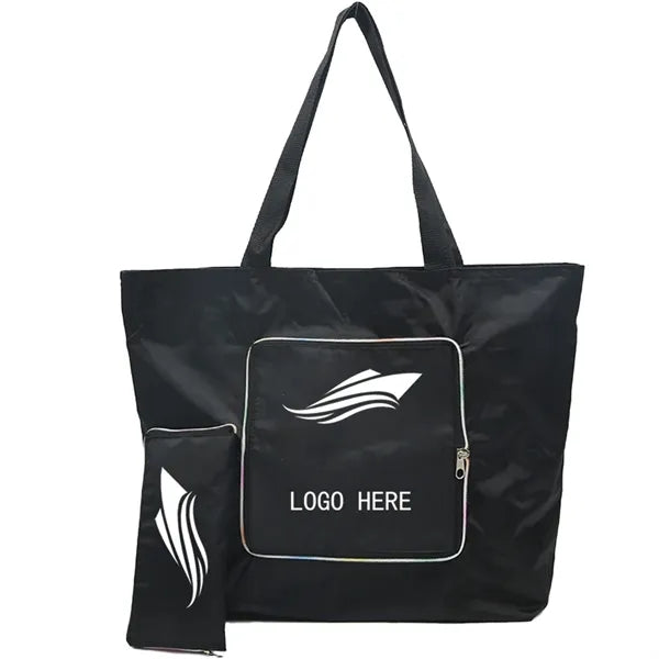 High-Capacity Waterproof Folding Handbag