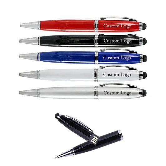 Metal Ballpoint Waterproof Pen Drive
