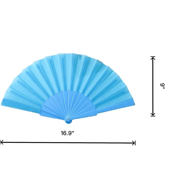 Plastic Advertising Folding Fan
