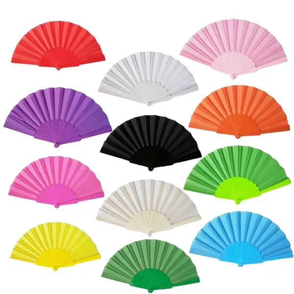 Plastic Advertising Folding Fan
