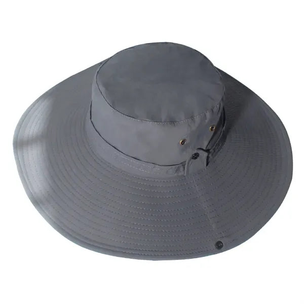 Faux Felt Cowboy Hat With Cords