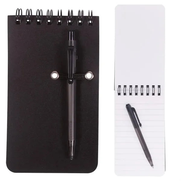 Spiral Journal Mini Notebook with Pen