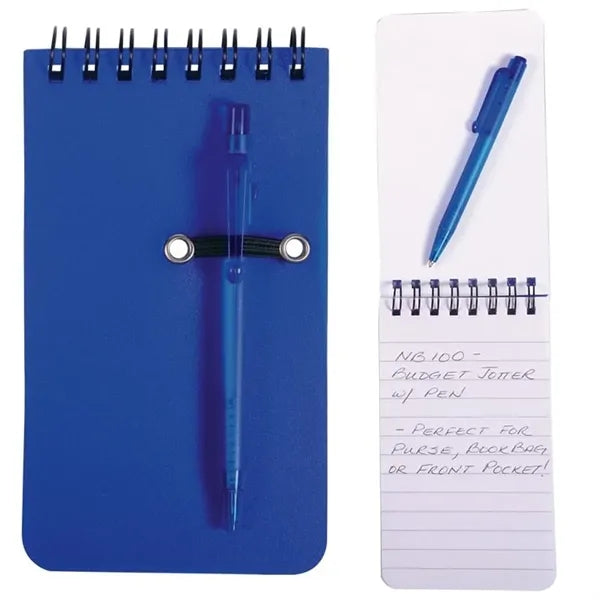 Spiral Journal Mini Notebook with Pen
