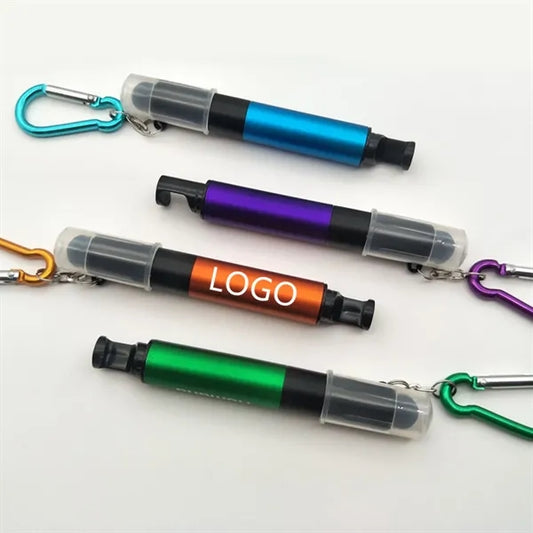 5-In-1 Light Up Stylus Touchscreen Carabiner Ballpoint Pen