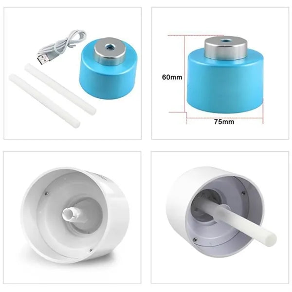 Cap Air Water Mist Moisture Humidifier With USB Cable