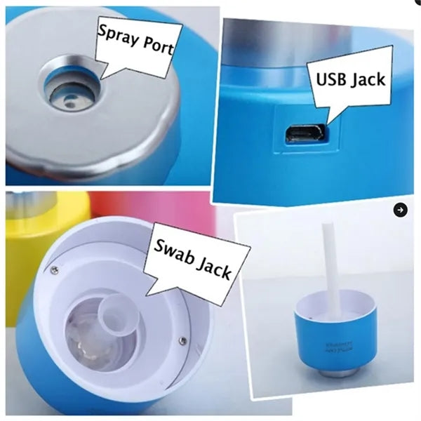 Cap Air Water Mist Moisture Humidifier With USB Cable