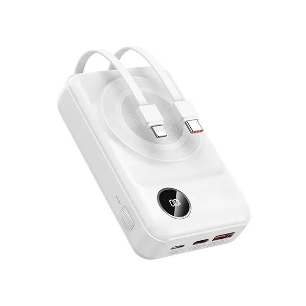 20000mAh built-in magnetic suction small wireless power bank
