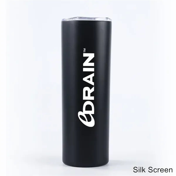20 oz Stainless Steel Skinny Sublimation Tumbler with Lid
