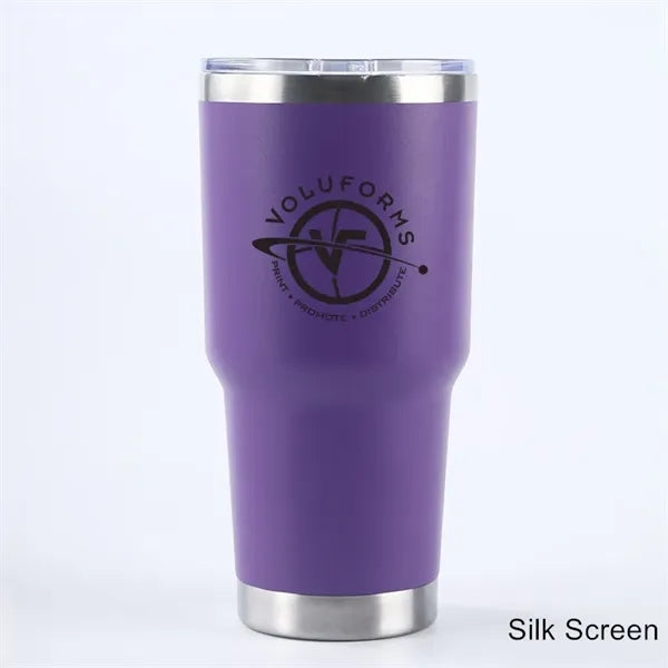 30 oz Stainless Steel Insulated Coffee Tumbler with Lid