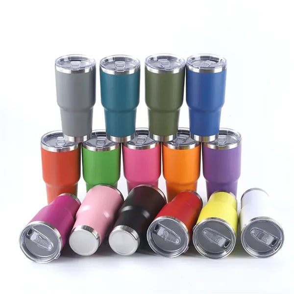 30 oz Stainless Steel Insulated Coffee Tumbler with Lid