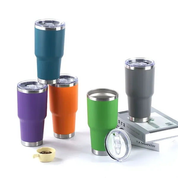 30 oz Stainless Steel Insulated Coffee Tumbler with Lid