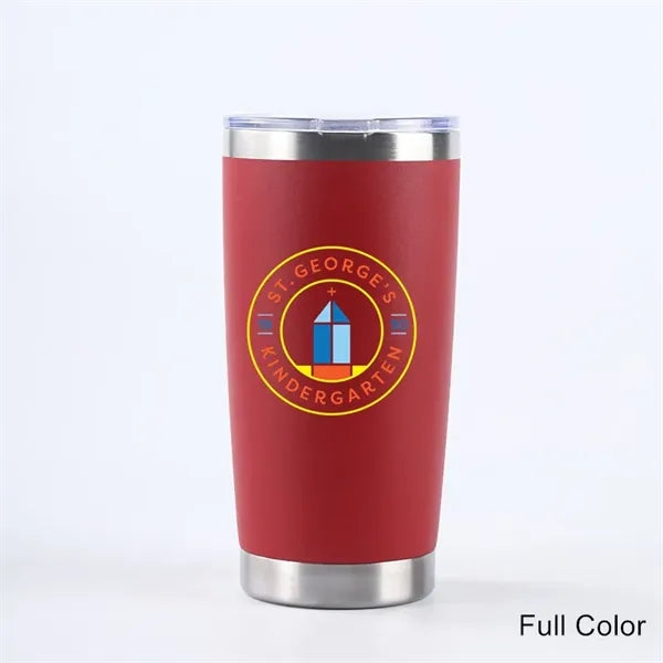 20 oz Stainless Steel Powder Coated Insulated Wine Tumbler