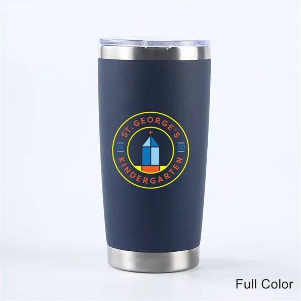 20 oz Stainless Steel Powder Coated Insulated Wine Tumbler