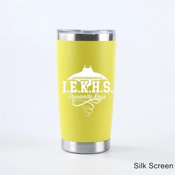 20 oz Stainless Steel Powder Coated Insulated Wine Tumbler