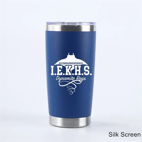 20 oz Stainless Steel Powder Coated Insulated Wine Tumbler