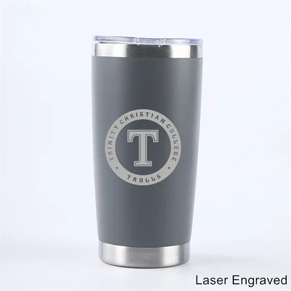 20 oz Stainless Steel Powder Coated Insulated Wine Tumbler
