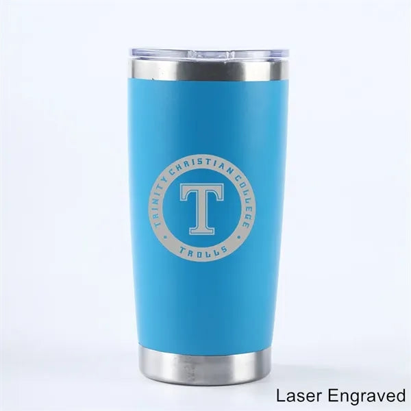 20 oz Stainless Steel Powder Coated Insulated Wine Tumbler