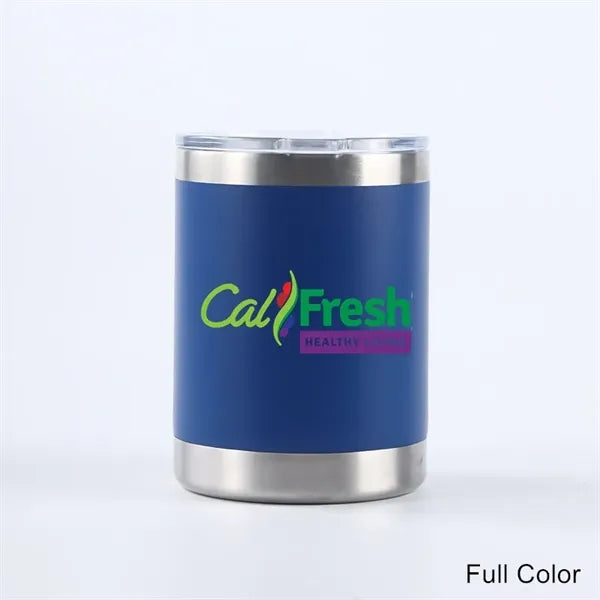 10 oz Stainless Steel Insulated Lowball Tumblers