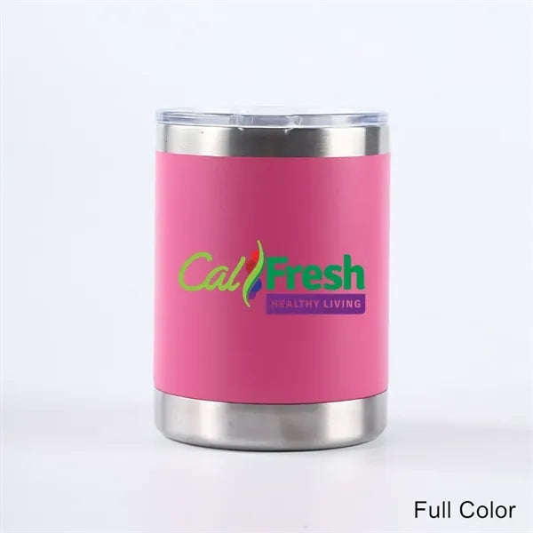 10 oz Stainless Steel Insulated Lowball Tumblers