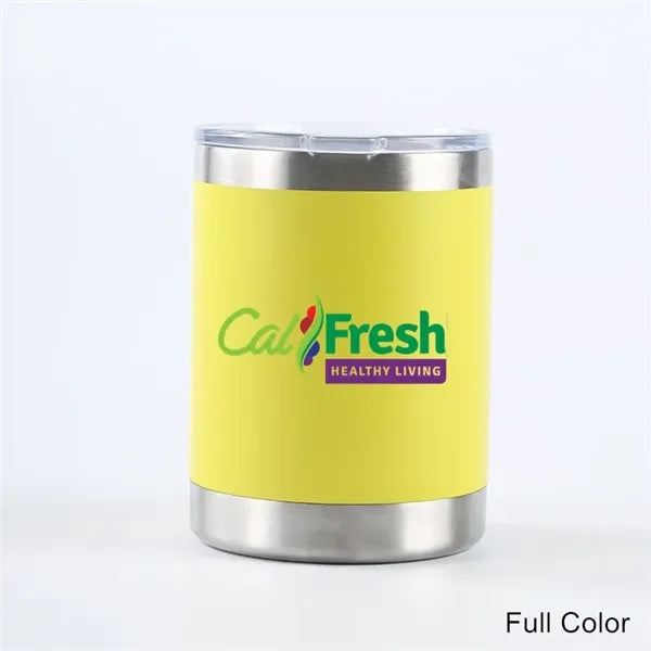 10 oz Stainless Steel Insulated Lowball Tumblers