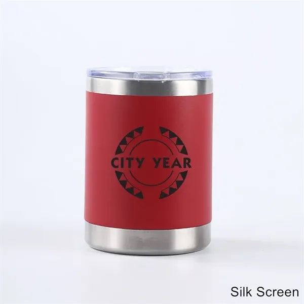 10 oz Stainless Steel Insulated Lowball Tumblers