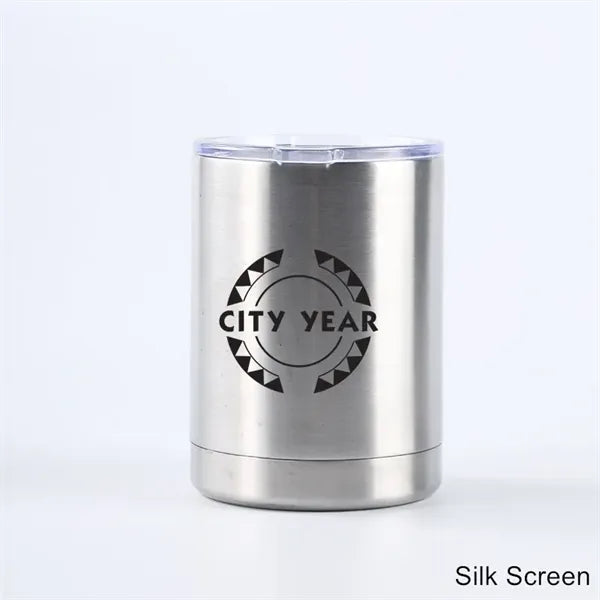 10 oz Stainless Steel Insulated Lowball Tumblers